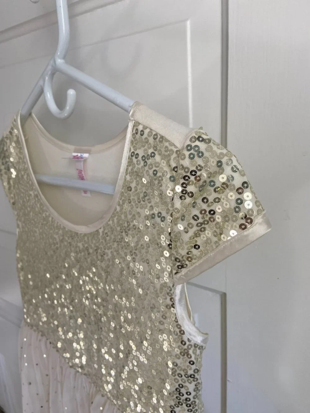 Justice girls sequined dress size 12, girls holiday party dress, Justice sparkle